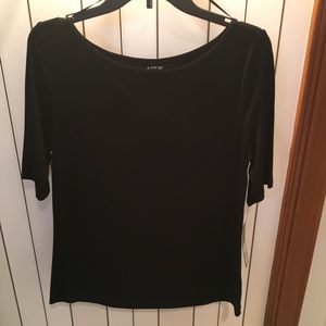 Brand new 3/4 black shirt